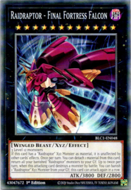 Raidraptor - Final Fortress Falcon - 1st Edition - BLC1-EN048