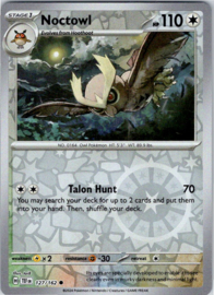 Noctowl - TEF - 127/162 - Reverse