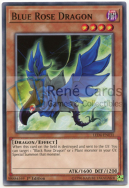 Blue Rose Dragon - 1st. Edition - LED4-EN031