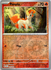 Ponyta - SCR - 019/142 - Reverse