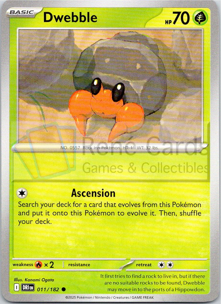 Dwebble - DRI  - 011/182