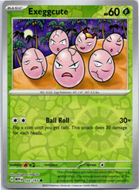 Exeggcute - MEW - 102/165 - Reverse