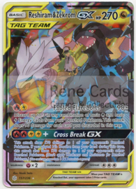 Reshiram & Zekrom GX - S&M CosEc - 157/236