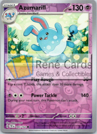 Azumarill - TEF - 065/162 - Reverse