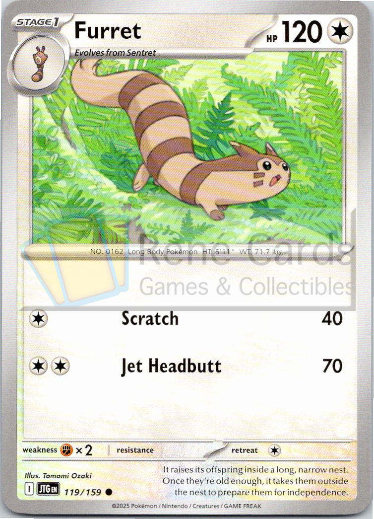 Furret - JTG  - 119/159