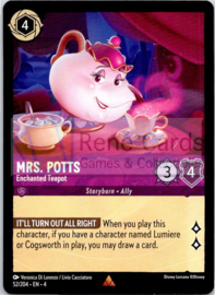 Mrs. Potts - Enchanted Teapot - 4URS-52/204