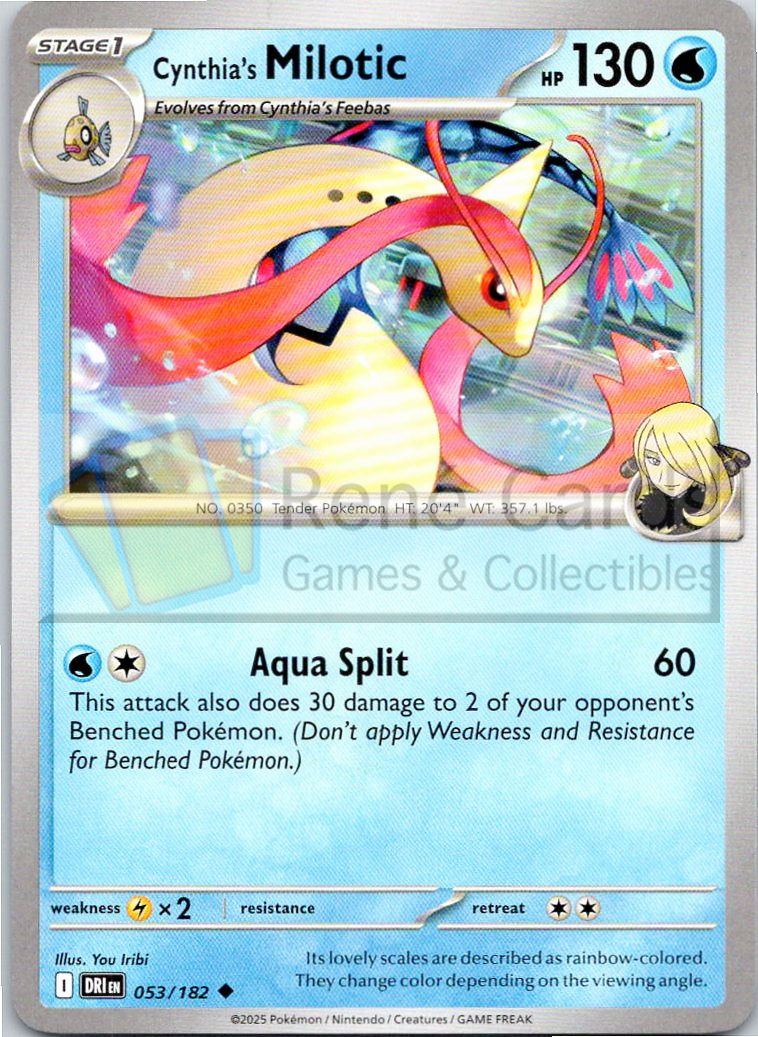Cynthia's Milotic - DRI  - 053/182