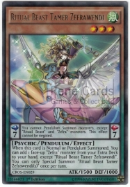 Ritual Beast Tamer Zefrawendi - 1st. Edition - CROS-EN029