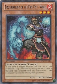 Brotherhood of the Fire Fist - Wolf - Unlimited - LTGY-EN026