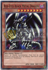 Red-Eyes Black Metal Dragon - 1st. Edition - MIL1-EN035