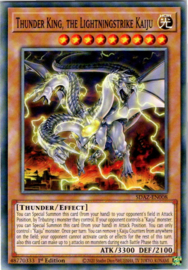 Thunder King, the Lightningstrike Kaiju - 1st. Edition - SDAZ-EN008