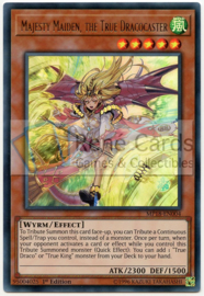 Majesty Maiden, the True Dracocaster - 1st. Edition - MP18-EN004