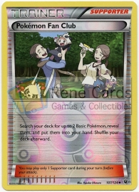 Pokemon Fan Club - XY FaCo 107/124 - Reverse