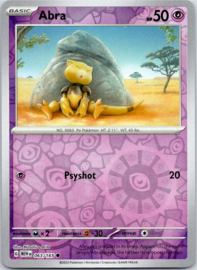 Abra - MEW - 063/165 - Reverse