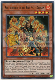 Brotherhood of the Fire Fist - Dragon - 1st. Edition - MYFI-EN044