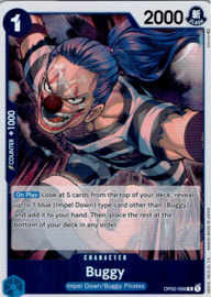 Buggy - OP02-058 - Paramount War - Foil