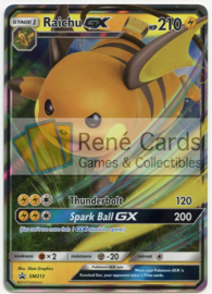 Raichu GX - SM213 - Promo - Hidden Fates Tins