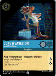 Duke Weaselton - Small-Time Crook - 2ROF-146/204 - Foil
