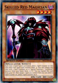 Skilled Red Magician - 1st Edition - SBC1-ENI26