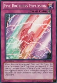 Five Brothers Explosion - 1st Edition - LTGY-EN089