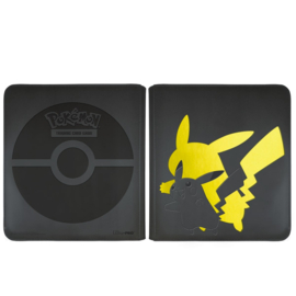 Pokemon - Pikachu - 12-Pocket Pro-Binder - Black & Gold Edition
