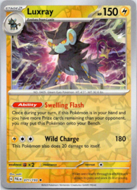 Luxray - PAL - 071/193 - Reverse