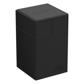 Flip´n´Tray Deck Case 100+ - Standard Size - XenoSkin - Black Mono-color