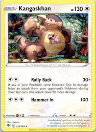 Kangaskhan - S&S Darkness Ablaze - 133/189 - Non Foil