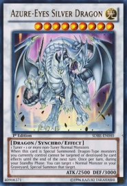 Azure-Eyes Silver Dragon - Unlimited - SDBE-EN040
