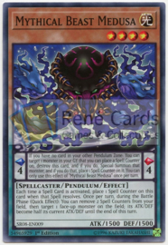 Mythical Beast Medusa - 1st Edition - SR08-EN009