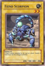 Fiend Scorpion - 1st. Edition - AST-059