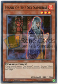 Hand of the Six Samurai - 1st. Edition - SPWA-EN042