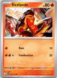 Sizzlipede - MEG - 029/132 - Reverse