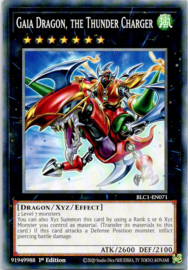 Gaia Dragon, the Thunder Charger - 1st Edition - BLC1-EN071