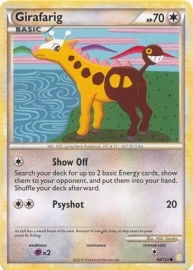 Girafarig - HGSS - 64/123