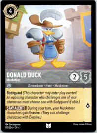 Donald Duck - Musketeer - 1TFC-177/204