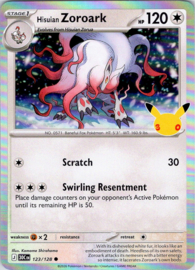 Hisuian Zoroark - 30C - 123/128