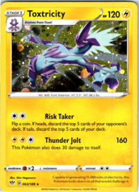 Toxtricity - S&S Darkness Ablaze - 063/189 - Cosmos Foil