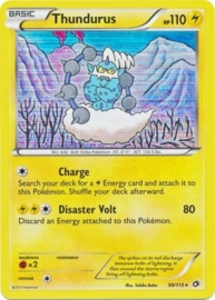 Thundurus - LegTrea - 50/113 - Theme Deck Version