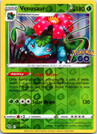 Venusaur - PGO - 003/078 Reverse