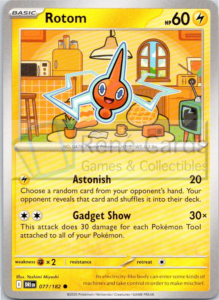 Rotom - DRI  - 077/182