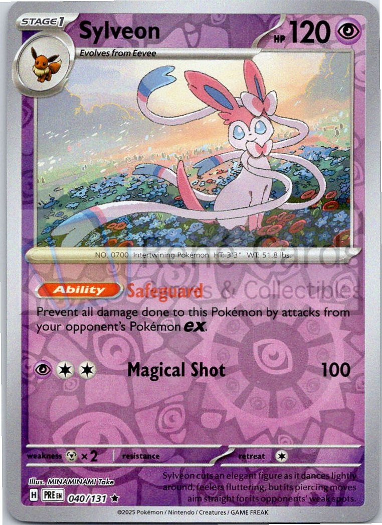 Sylveon - PRE  - 040/131 - Reverse