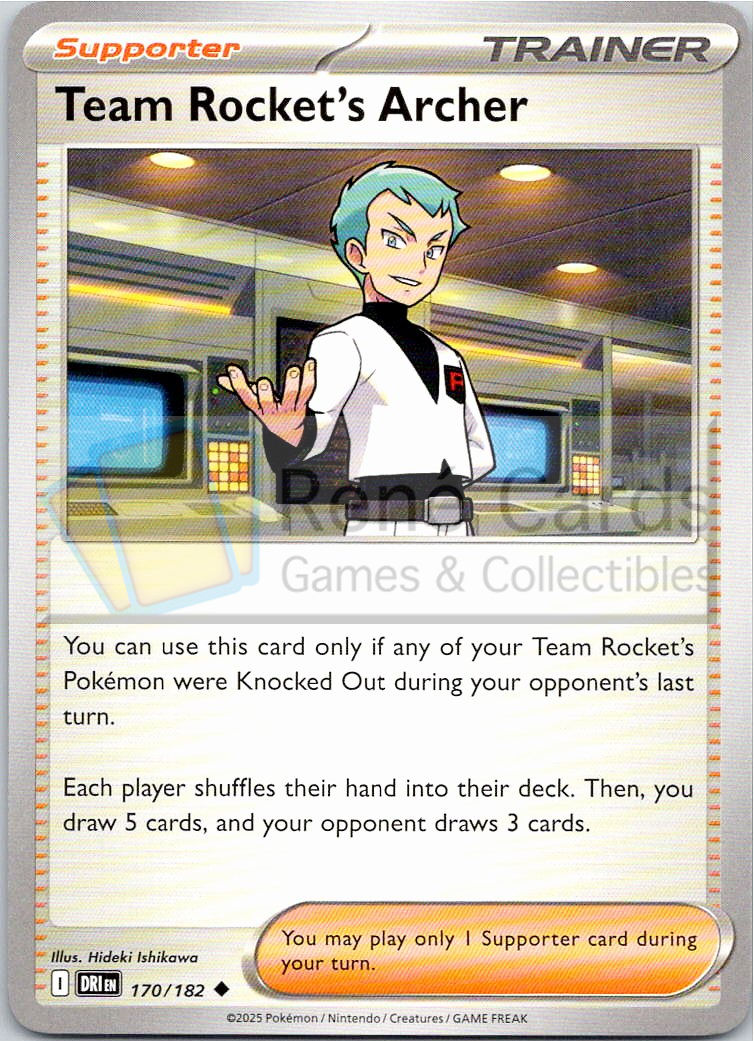 Team Rocket's Archer - DRI  - 170/182