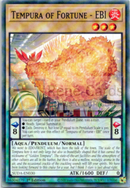 Tempura of Fortune - EBI - 1st Edition - SUDA-EN030