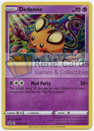 Dedenne - SWSH080 - Promo - Shining  Fates Mad Party Pin Collection