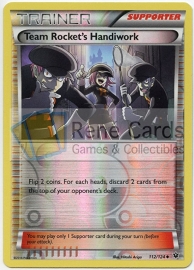 Team Rocket's Handiwork - XY FaCo 112/124 - Reverse