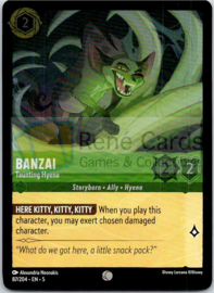 Banzai - Taunting Hyena - 5SSK - 87/204 - Foil