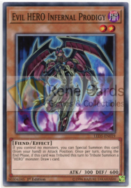 Evil HERO Infernal Prodigy - 1st. Edition - LED5-EN019