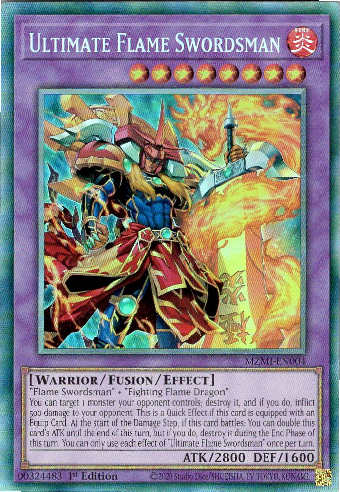 Ultimate Flame Swordsman - 1st Edition - MZMI-EN004 - CR