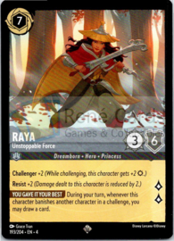 Raya - Unstoppable Force - 4URS-193/204